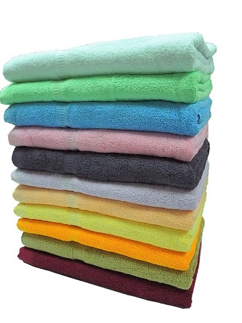12兩素色浴巾